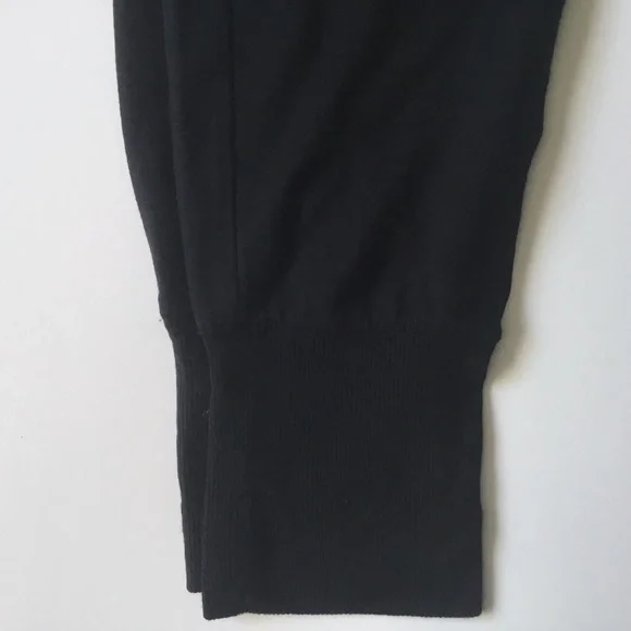 Athleta Joggers Very Soft Knit Woman XS Black Side Pockets - Picture 7 of 11